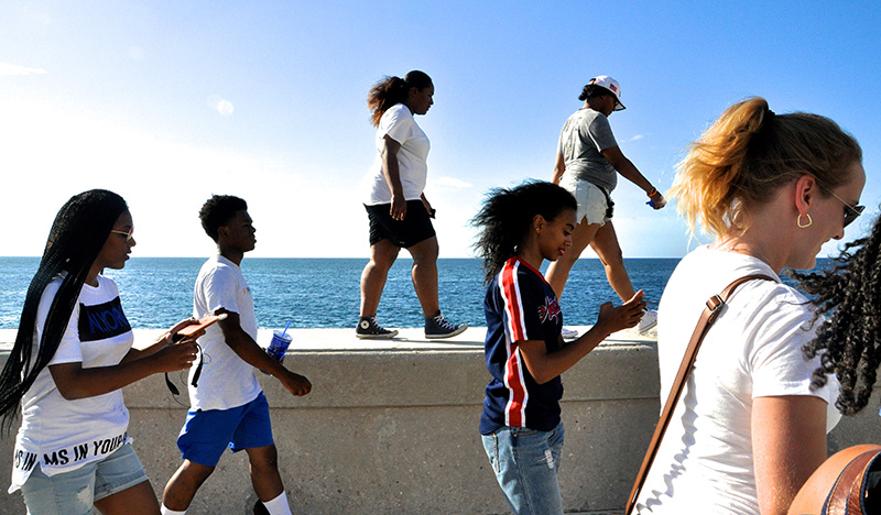 Anacostia students in Cuba